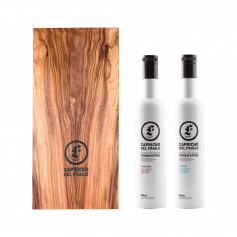 Capricho del Fraile - Picual y Coupage - Estuche Madera 2 Botellas 500 ml