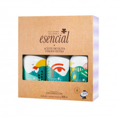 Esencial - Temprano - Picual, Royal y Picual Ecológico - Estuche 3 Botellas 500 ml