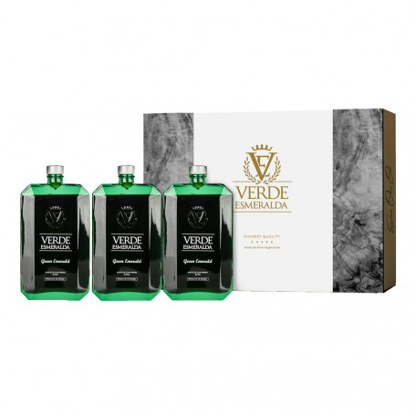 Verde Esmeralda - Estuche Regalo - Green Emerald - 3 Botellas 500 ml