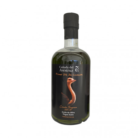 Cañada del Avestruz - Cosecha Temprana - Picual - Botella 500 ml