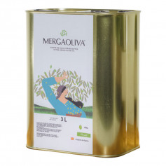 Mergaoliva - Alba - Ecológico - Picual - 4 Latas 3 L