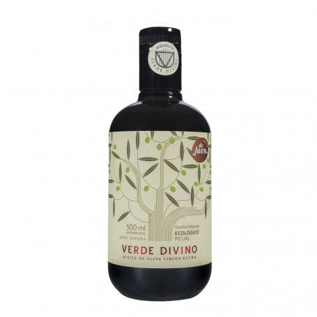 erde Divino - Cosecha Temprana - Ecológico - Picual - Botella 500 ml