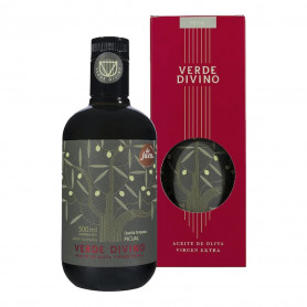 Verde Divino - Cosecha Temprana - Picual - Estuche Botella 500 ml